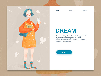 Head portrait illustrations