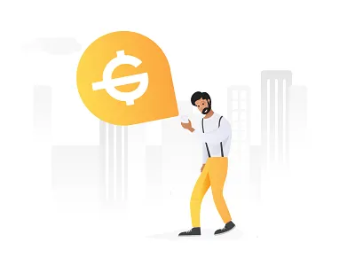Illustration for Cryptocurrency App app app concept branding design flat icon illustration illustrator minimal mobile app design ui ux vector