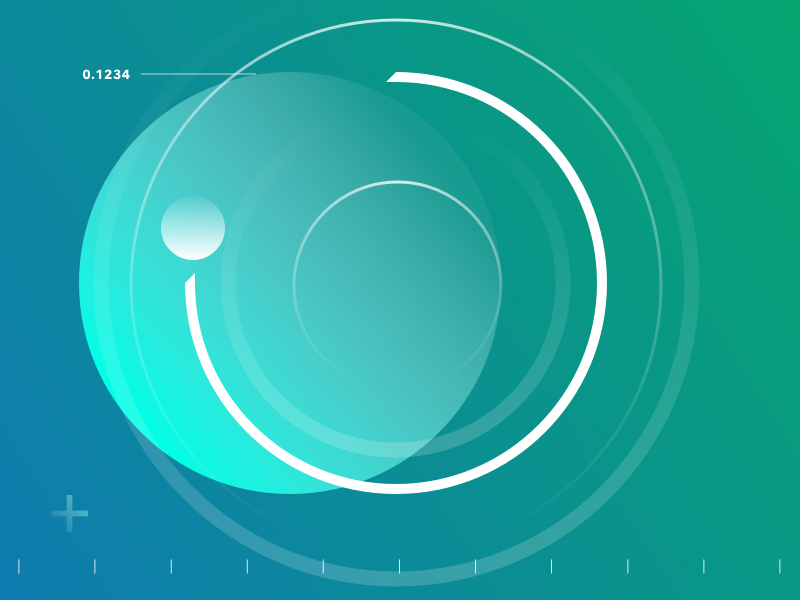 Space Sketch circle cloud gradient sketch space ui
