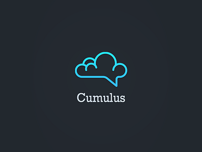 Daily Logo #14 - Cumulus / Anywhere Anytime branding cumulus dailylogo dailylogochallange day14 icon illustration logo photoshop vector