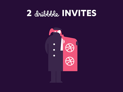 2x Dribbble Invites art dribbble invites thief