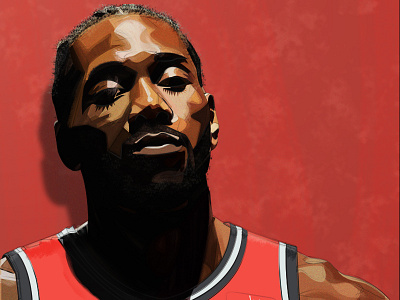 Kawhi basketball design illustration kawhi leonard nba raptors toronto