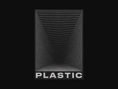 Plastic abstract art branding composition design flat geometric illustration layout lines minimal poster poster design raster retro swiss swiss design swiss poster typography vintage