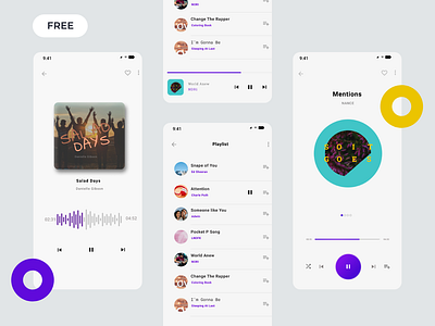 Music App design music app