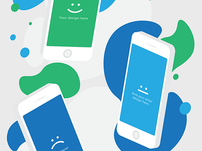 :-) [Free mockup] clean design flat free free mockup free mockup psd free mockups identity illustration illustrator iphone minimal mockup mockup bundle mockup design mockup download ui ux vector