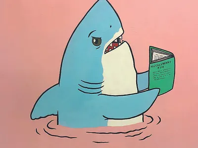 "Huck Fin" Illustration illustration