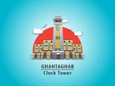 Clocktower Vector Illustration art design illustration illustrator photography vector