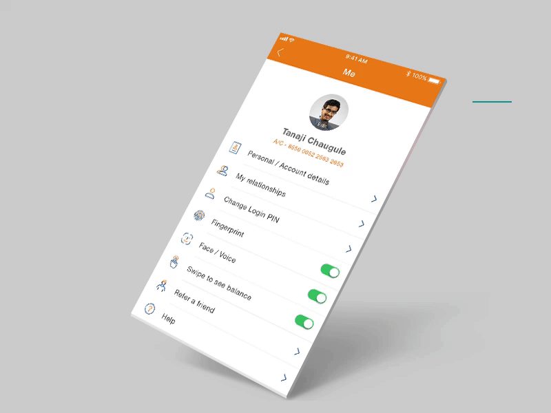 ICICI iMobile application flow design concept building experience design human computer interaction icici icici app icici imobile for ios interaction design mobile app mobile app design ui ux user journey mapping
