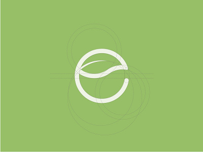 E + Leaf branding climate design e e monogram environmental flat green leaf logo logoprocess logotype monogram sustainability type