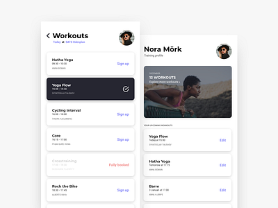 Daily UI: #011 Flash Message (error/success) 011 dailyui dailyui011 design ui ux workout workout app workout tracker