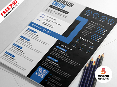 Creative CV Resume Design PSD Templates clean creative creative resume cv design designer resume download free free psd free template freebie graphic designer photoshop print psd psd resume psd template resume template