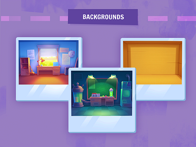 Backgrounds animation app design illustration