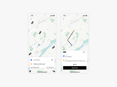 Daily UI #020 - Location Tracker 020 car dailyui map mobile app taxi ui ux