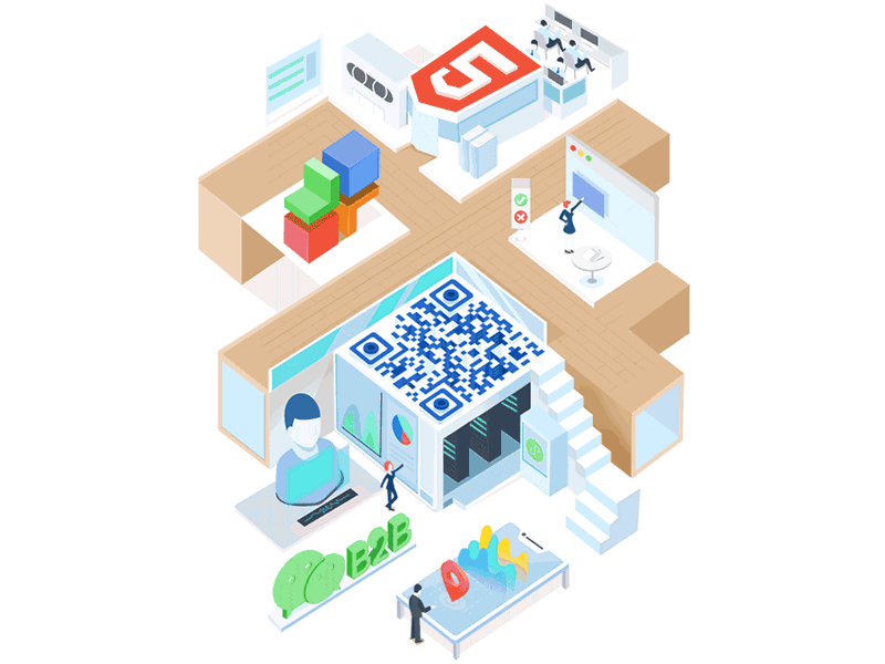 2.5D graphic design 2.5d 3d design icon illustration ui web 涂鸦小p