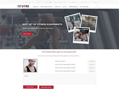 Fitpro design ui