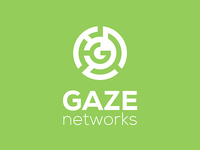 Gaze Networks branding graphic design logo logo design logo designer mirigfx