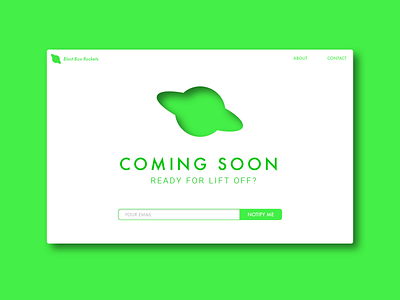 048 Coming Soon app box branding daily 100 daily 100 challenge dailyui design flat icon illustration logo minimal mockup phone typography ui ux vector web website
