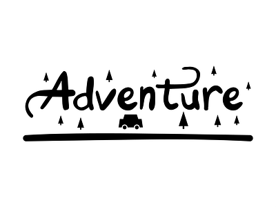 15 - Hand Lettering Logo adventure adventures font hand lettering logo letters logo typeface typeface design typefaces