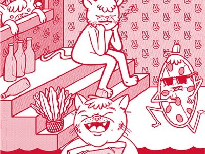 "Spaces" Illustration illustration