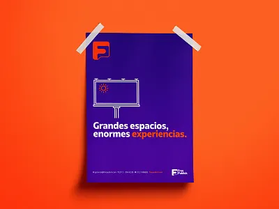 Freepublick branding branding design color design graphic design logo logotipo orange poster typography vector