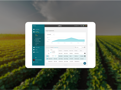 Agri App Inspection Tool design ui ux