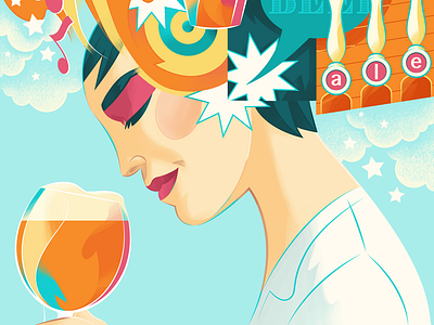 Memory adobe illustrator adobe photoshop advertising cover design digital art drawing editorial graphic illustration magazine painting