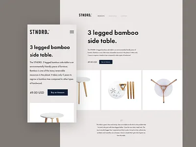 STNDRD. website concept clean club studio minimal web design white space