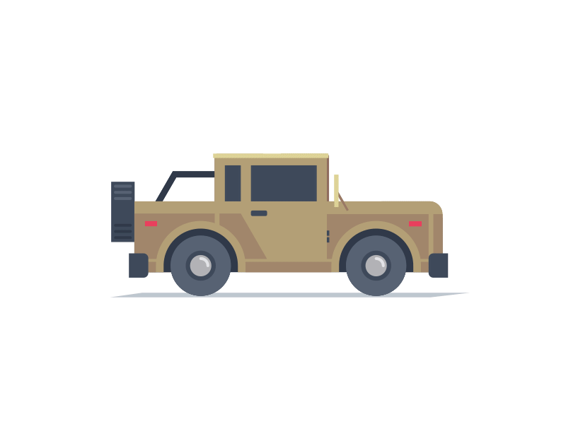 Hummer 4x4 ae after effects animation car cartoon design gif motion suv truck