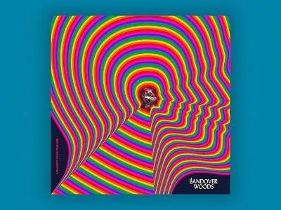 Llandover Woods - Under the Dome album art cover art diy dream pop illustration llandover woods music music album psychedelia shoegaze