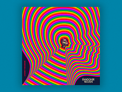 Llandover Woods - Under the Dome album art cover art diy dream pop illustration llandover woods music music album psychedelia shoegaze