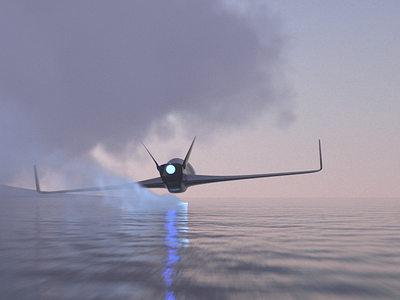 Plane 01 3d c4d cgi illustration octane plane