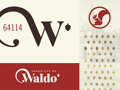 Waldo Hood acorns branding kcmo squirrel zip code