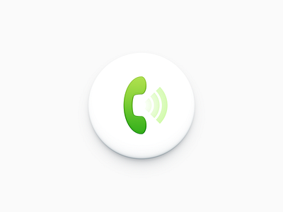 Phone Icon app icon mac icon macos icon osx icon phone icon realistic sandor skeu skeuomorph skeuomorphism telephone icon ui icon user interface icon ux icon