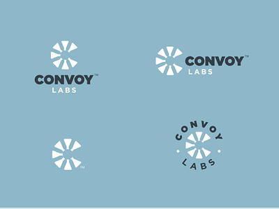 Convoy Labs Logo branding c lab flask logo logo design monogram