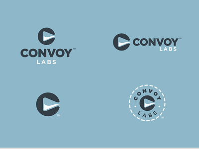 Convoy Labs Logo branding c lab flask logo logo design monogram