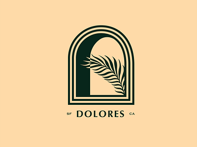 Dolores badge dolo dolores mission palm san francisco sf