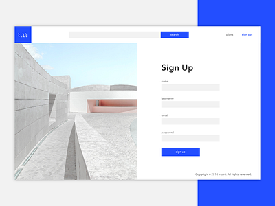 moiré Sign Up | Day 001 daily 100 daliy ui design form minimal design moire sign up sign up form sign up page sign up screen ui ui ux designer uidesign web web design