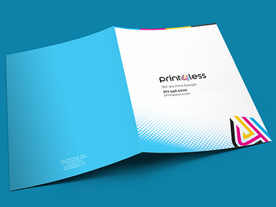 Folder Design cmyk folder folder design graphic design graphics print printing