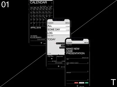 Task manager app. app app concept app design application ios mobile phone task app