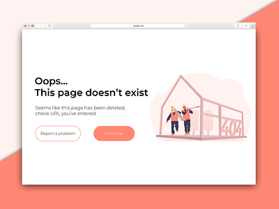 Daily UI 8 - 404 page 404 8 dailyui design illustration