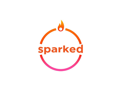 Day 8 | Sparked brand brand identity branding brandmark dailylogo design logo logo design logomark thirtylogos