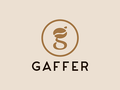 Gaffer-cafe Logo branding cafe coffee identity logo