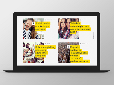 Marketing i Biznes Website Design grid responsive ui ux web website