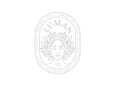 Luman beauty body care face goddess health logo logo design lotion mark natural skin soap visual idenetiy woman