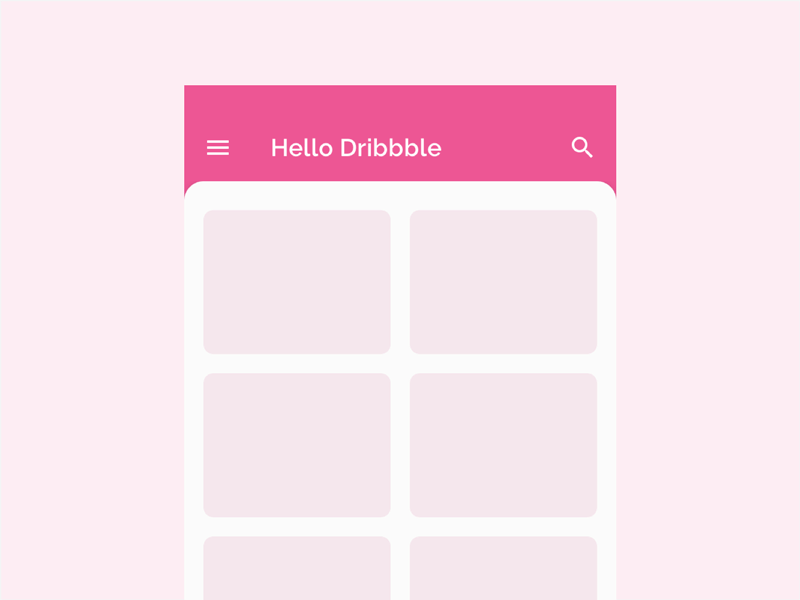 Hello Dribbble dynamic design hello dribbble ui