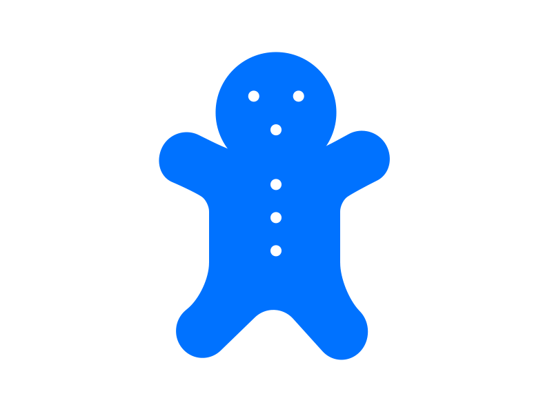 Gingerbread Man animation iconfinder icons illustration