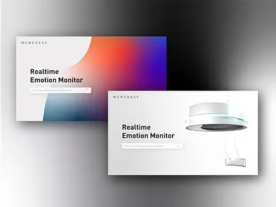 Memerase Landing Page app design flat gradient landing page landing design landing page concept landingpage model speculative ui ux web website