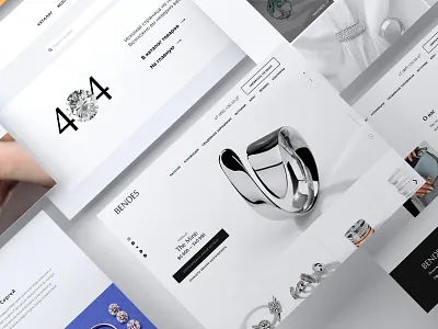Website Bendes branding design inspiration interface jewerly site ui ux web