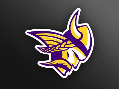 Vienna Vikings Logo austria design dribbble football illustration logo nfl raiders rebound shot sport vector vienna viking