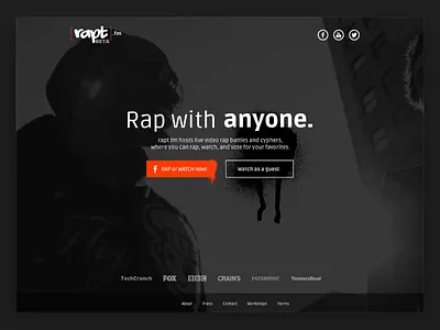 Rapt battle live music rap